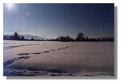 Benediktbeuern im Winter